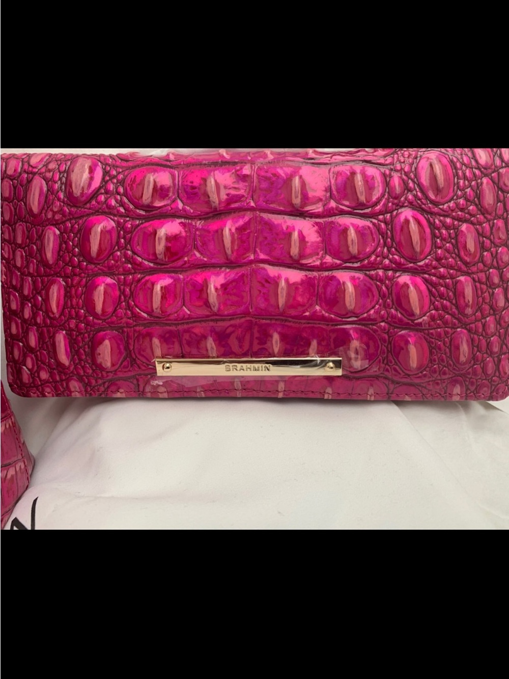 NWT Brahmin Potion (Hot Pink) Lorelei and Matching Potion Ady Wallet - Picture 10 of 14